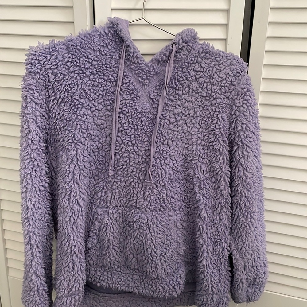 Sherpa hoodie